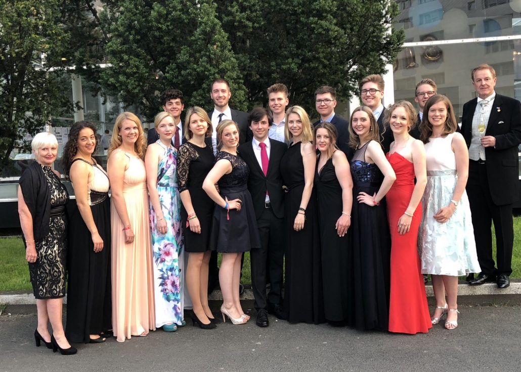 Mitglieder von WWR beim Galaball der DeuKo 2018 Mitglieder von WWR beim Galaball der DeuKo 2018
